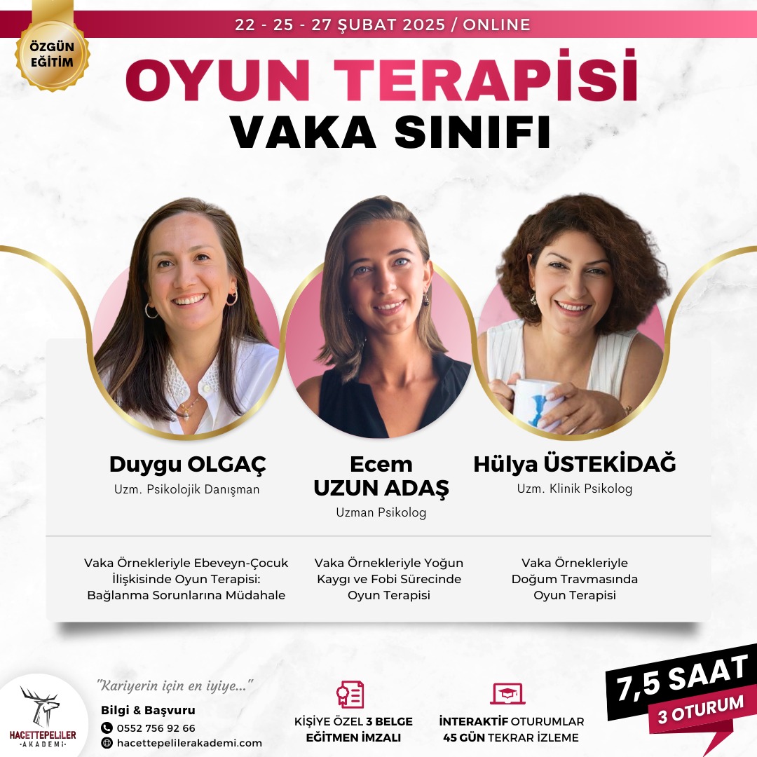 Oyun Terapisi Vaka Sınıfı